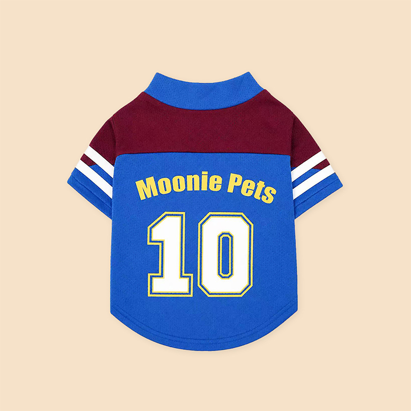 Number 10 Football Short Sleeve Jersey Sports Pet Apparel Number 10 Football Short Sleeve Jersey Sports Pet Apparel