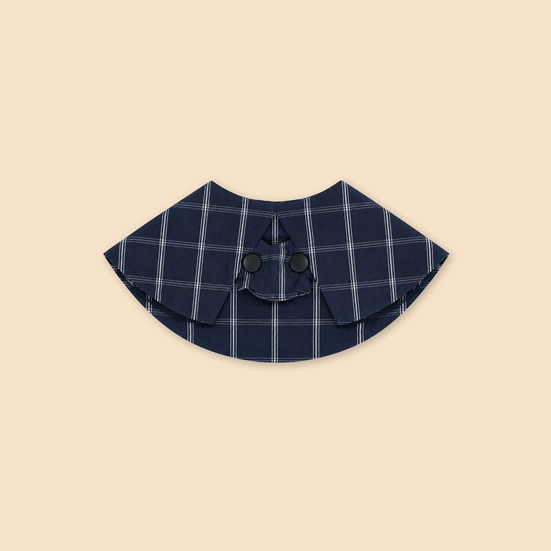Vintage College Style Dog Bib Retro Casual Pet Apparel