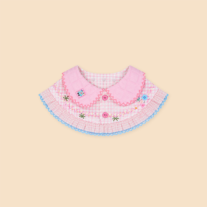 Pastoral Floral Dog Bib Soft Cute Spring Pet Accessory