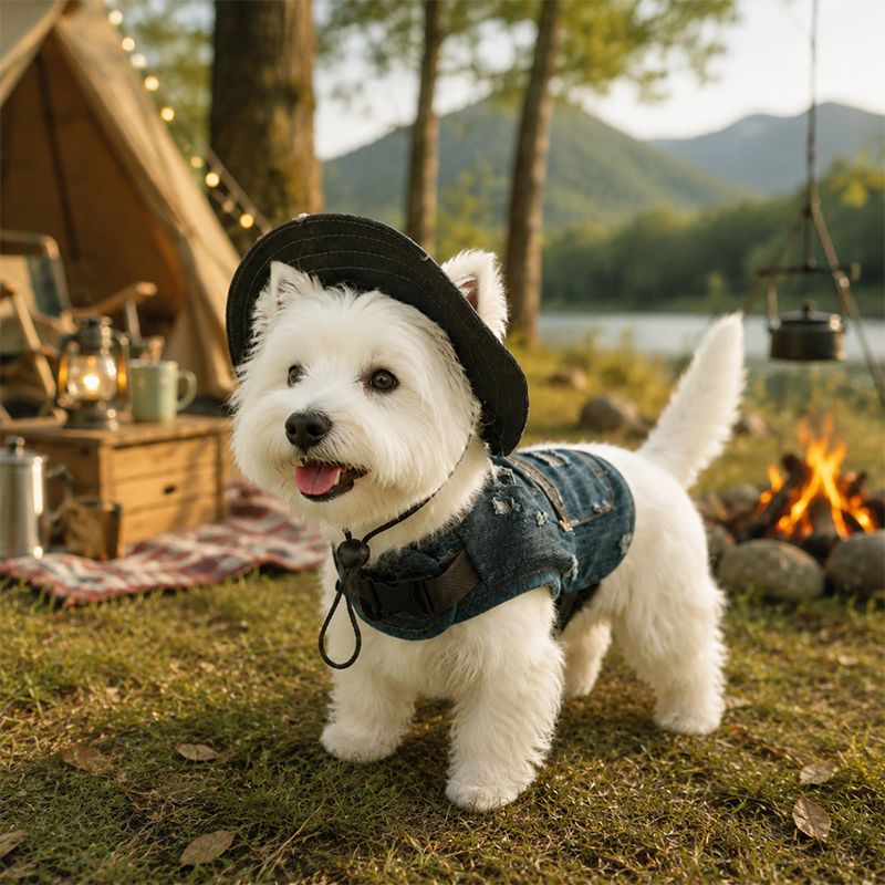Stylish Small Pet Cowboy Vest Stylish Small Pet Cowboy Vest