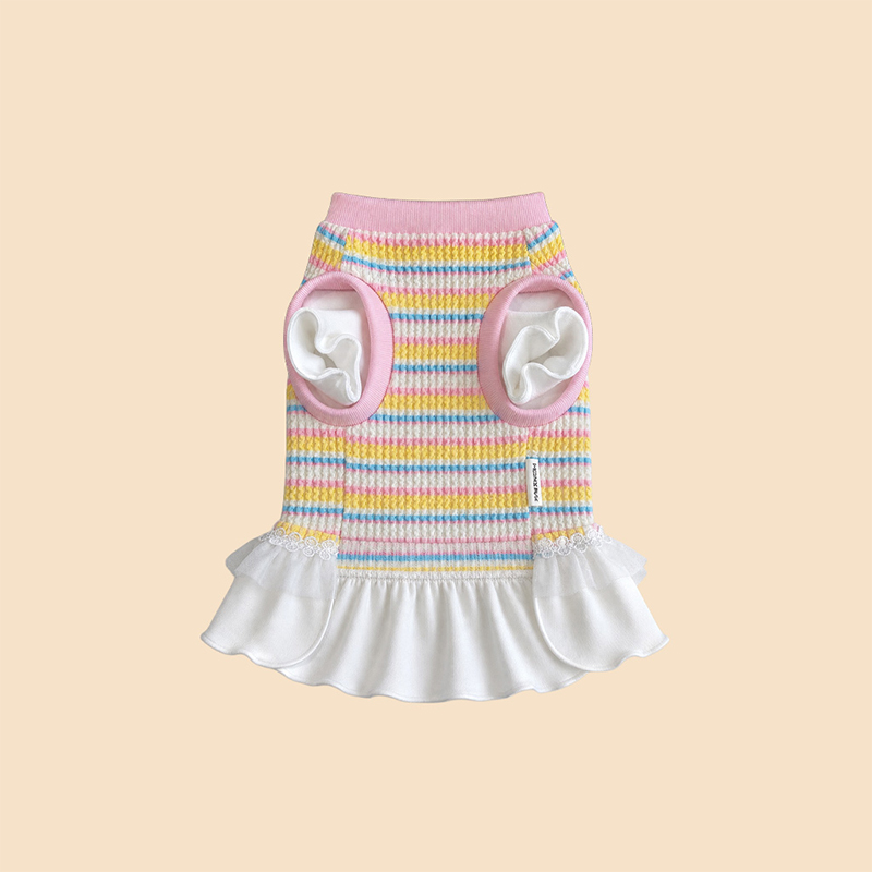 Pet Rainbow Tulle Princess Dress Pet Rainbow Tulle Princess Dress
